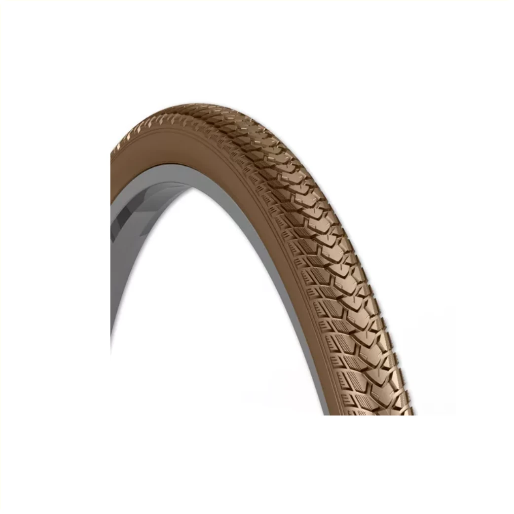 Buitenband: Rexway Shopper (3.5mm Anti-lek) Kleur: bruin met reflectie Maat: 28x1 5/8x1 3/8,700x35C ETRTO 37-622 - AE-trading