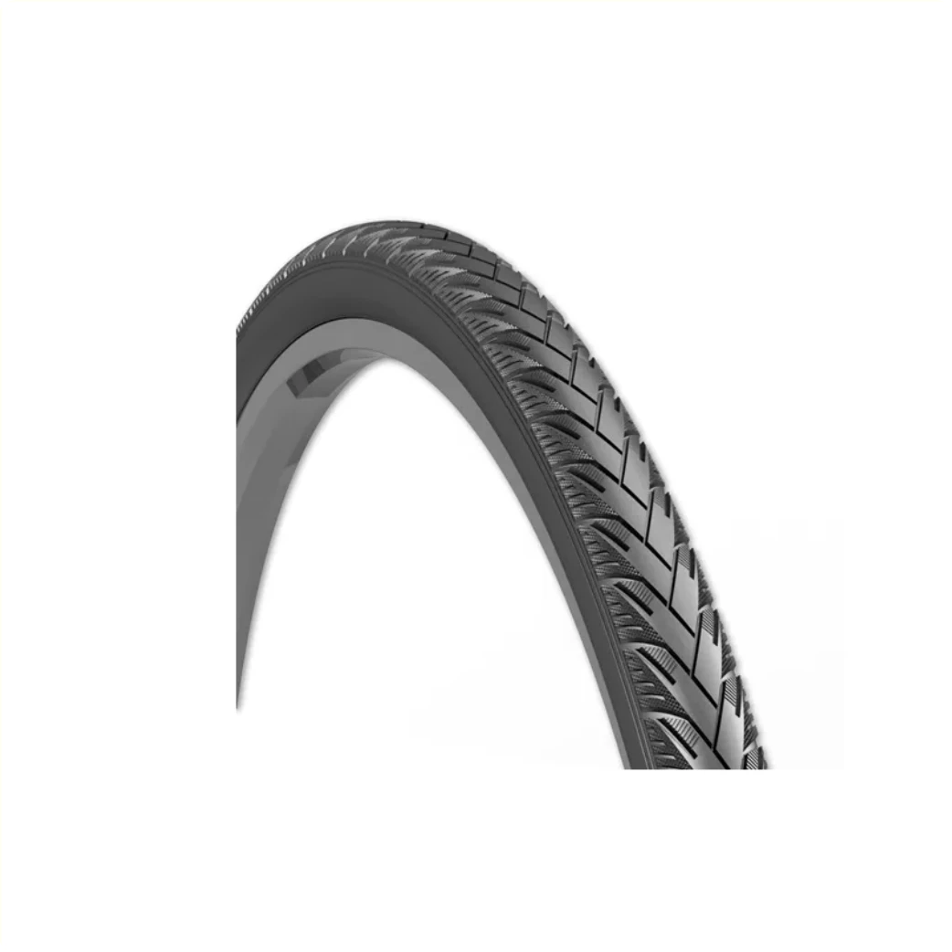 Buitenband: Rexway Mencos Kleur: zwart met reflectie Maat: 28x1 5/8x1 3/8,700x35C ETRTO 37-622 - AE-trading