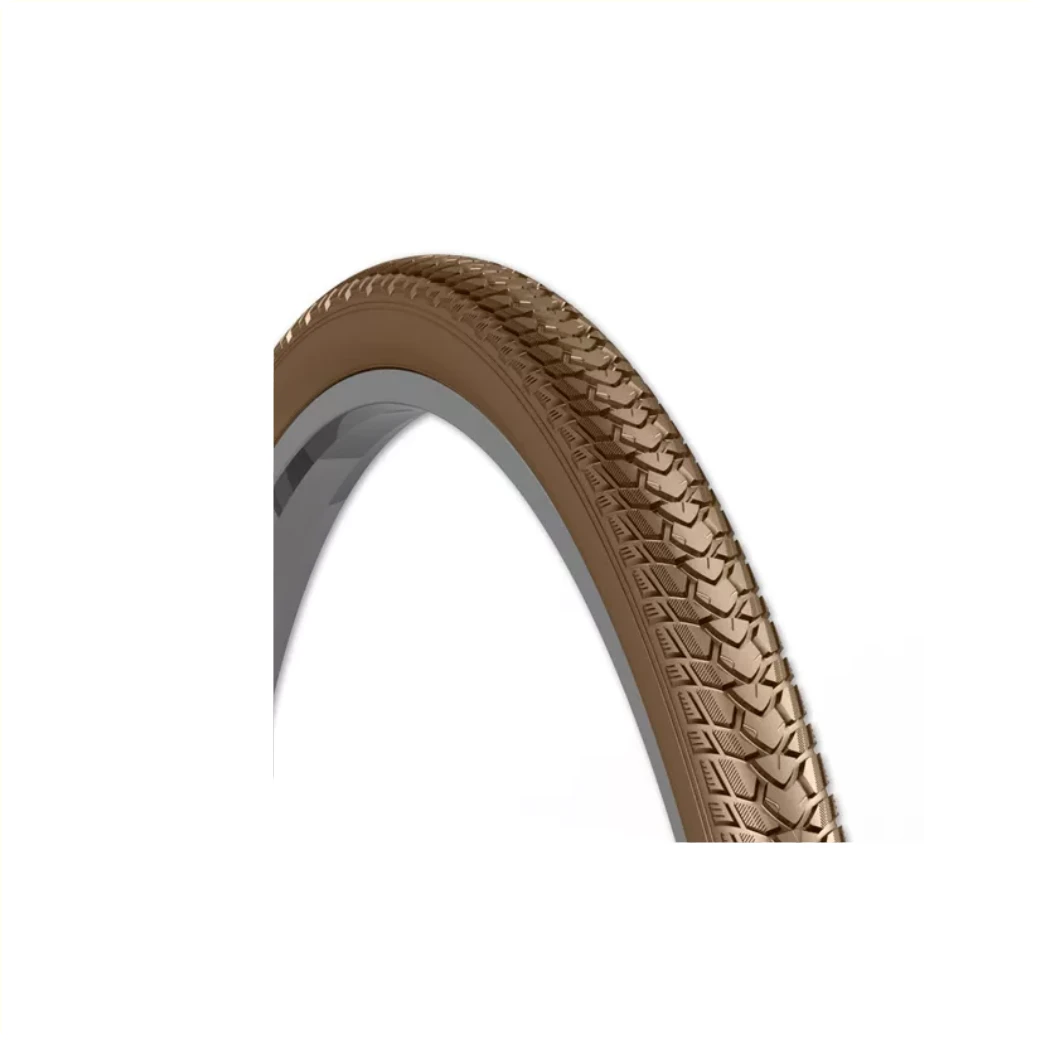 Buitenband: Rexway Shopper (3,5mm anti-lek) Kleur: bruin met reflectie Maat: 28x1.75 ETRTO 47-622 - AE-trading