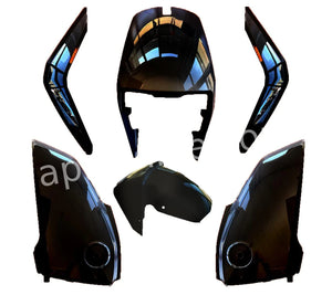 Plaatset Aplus Passend Op Super Soco Glans Zwart (Op=Op) - AE-trading