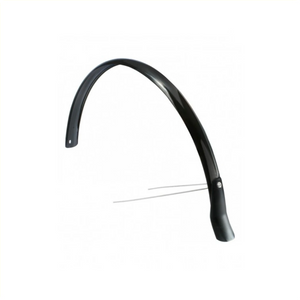 Eurofender Snello achterspatbord 28" 51mm breed, kleur: zwart kunststof - AE-trading