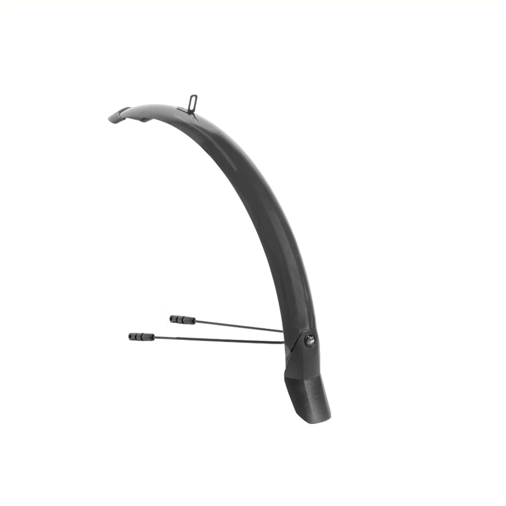 Eurofender Lampo voorspatbord 28" 58mm breed, kleur: mat zwart kunststof - AE-trading