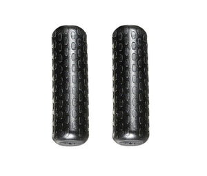 Herrmans handvatten Grip 52, zwart,110/110mm. per set - AE-trading