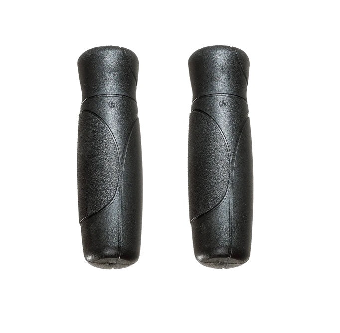 Herrmans handvatten Cut 93, zwart, 120/120mm. per set - AE-trading