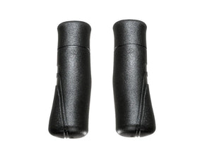 Herrmans handvatten Moza 91B, zwart, 120/120mm. per set - AE-trading
