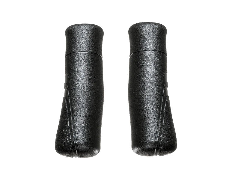 Herrmans handvatten Moza 91B, zwart, 120/120mm. per set - AE-trading