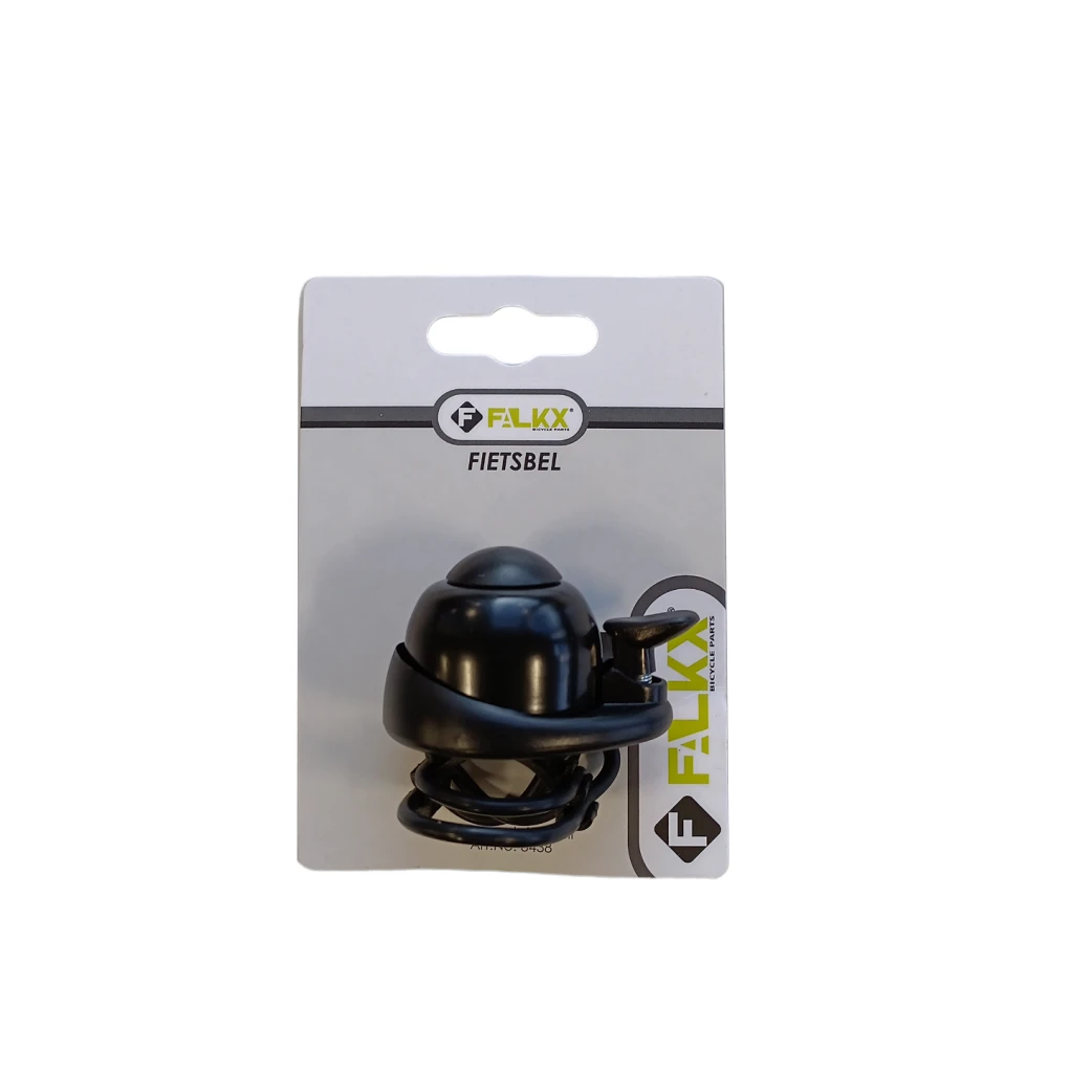 FALKX Metro Uni bel mini zwart met 2 rubber "O" ringen - AE-trading