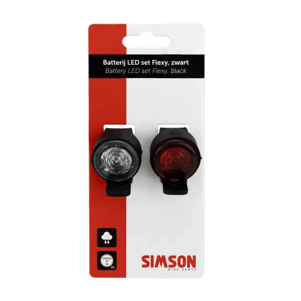 Simson Batterij verlichting set "Flexy" , 1 led - AE-trading