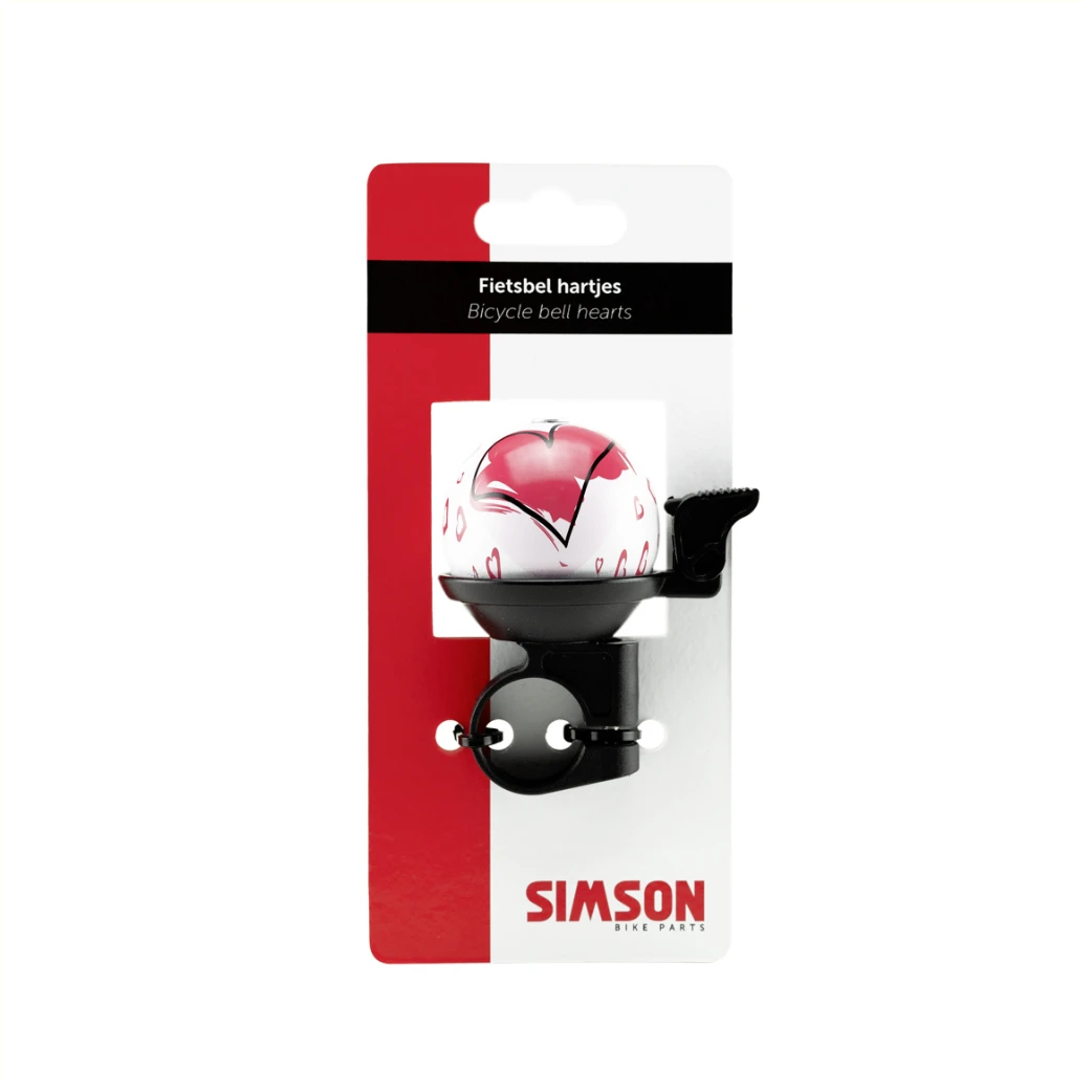 Simson Bel Hartjes Roze/Wit - AE-trading