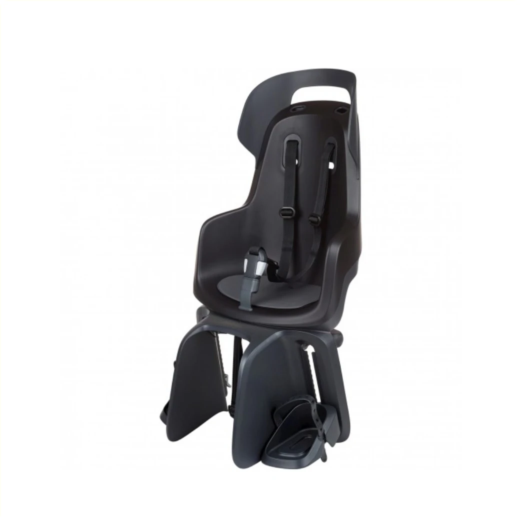 Bobike Go achterzitje, drager montage. Kleur Urban Black - AE-trading