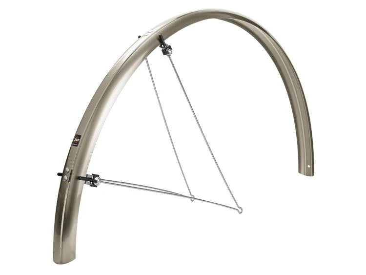 SKS Chromet achterspatbord, 28" incl stangen 42mm - AE-trading