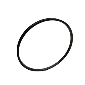 velg 24" 540x24 zwart 15mm hoog aluminium 36 gaats nippel 14 - AE-trading