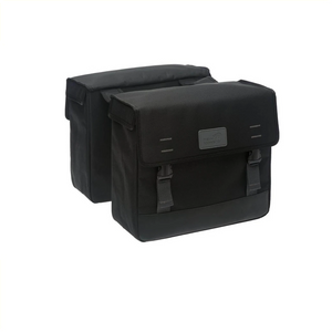 New Looxs Origin Dubbel tas zwart. afmeting:37,5 x 34 x 15,5 cm. inhoud: 39l - AE-trading