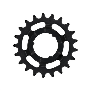 KMC tandwiel 21T Shimano, voor shimano versnellingsnaven. 1/2x3/32. gehard chromly staal, zwart - AE-trading