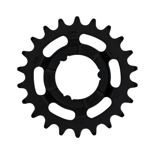 KMC tandwiel 22T Shimano, voor shimano versnellingsnaven. 1/2x3/32. gehard chromly staal, zwart - AE-trading