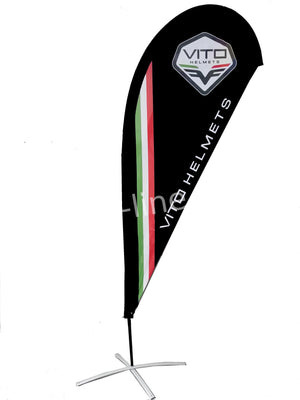 Beachvlag Vitohelmets - AE-trading