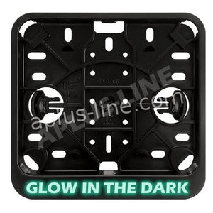 Bromfietskentekenplaathouders Liggend Bedrukt Bsf Glow In The Dark Nl(minimale Afname 100 Stuks) - AE-trading
