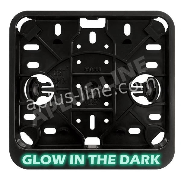 Bromfietskentekenplaathouders Liggend Bedrukt Bsf Glow In The Dark Nl(minimale Afname 100 Stuks) - AE-trading