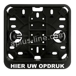 Bromfietskentekenplaathouders Liggend Bedrukt Bsf (Minimale Afname 100 Stuks) - AE-trading