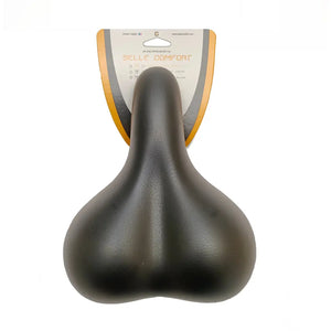 Selle Comfort zadel City zwart, zonder strop (hangverpakking). - AE-trading