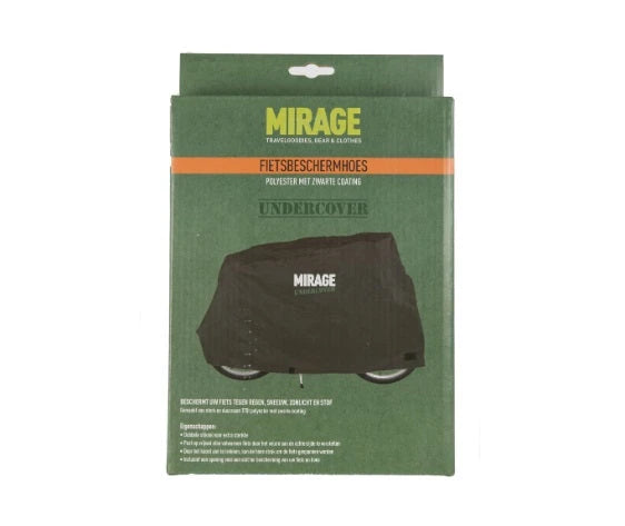 Mirage Undercover fietsbeschermhoes 170T polyester, zwart - AE-trading