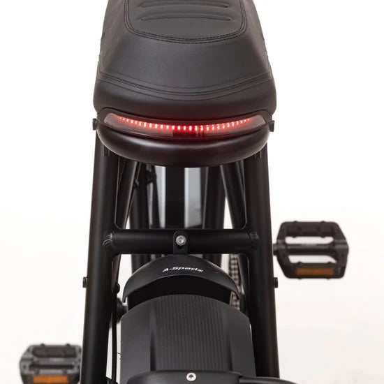 A-Spadz CAVET Air Fatbike - 20 Inch - 250W Motor - 7 Versnellingen - 100 km Actieradius - Hydraulische Schijfremmen - Zwart