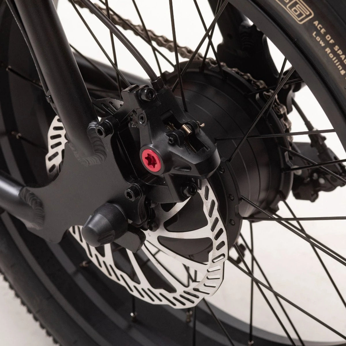 A-Spadz CAVET Air - Fatbike - 20 Inch - 250W Motor - 7 Versnellingen - 100 km Actieradius - Hydraulische Schijfremmen - Geel