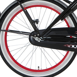 Alpina achterwiel 22 remnaaf J19SG rood zink spk - AE-trading