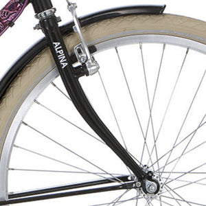 Alpina voorvork 24 Tingle black - AE-trading