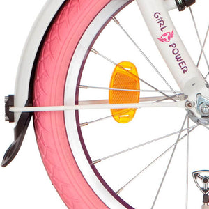 Alpina spatbordstang set 18 GP pure white - AE-trading