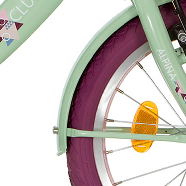 Alpina spatbord set 22 Clubb blossom green - AE-trading