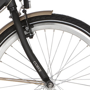 Alpina voorvork 26 Curve diamond black matt - AE-trading