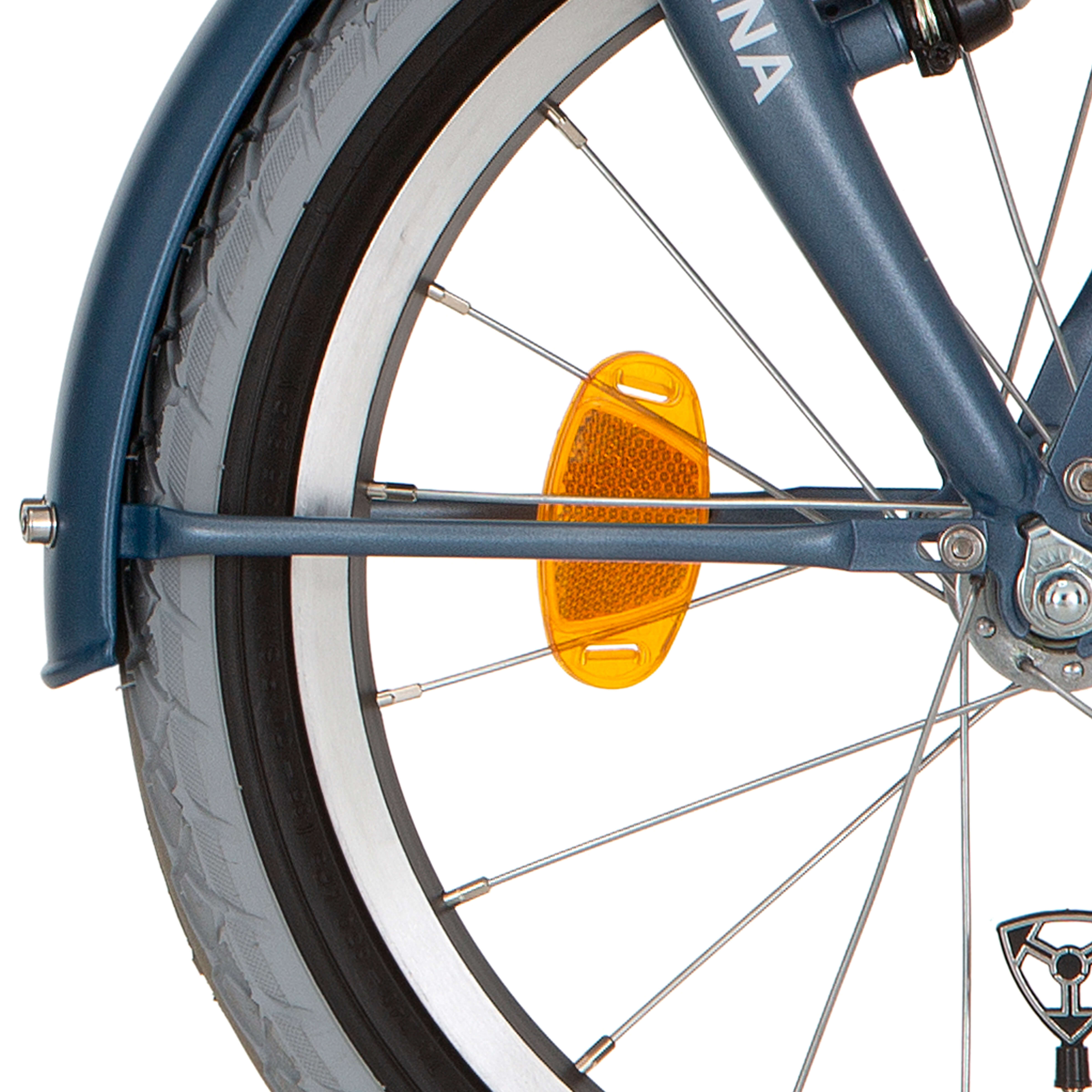 Alpina spatbordstang set 18 Cargo vintage blue matt - AE-trading