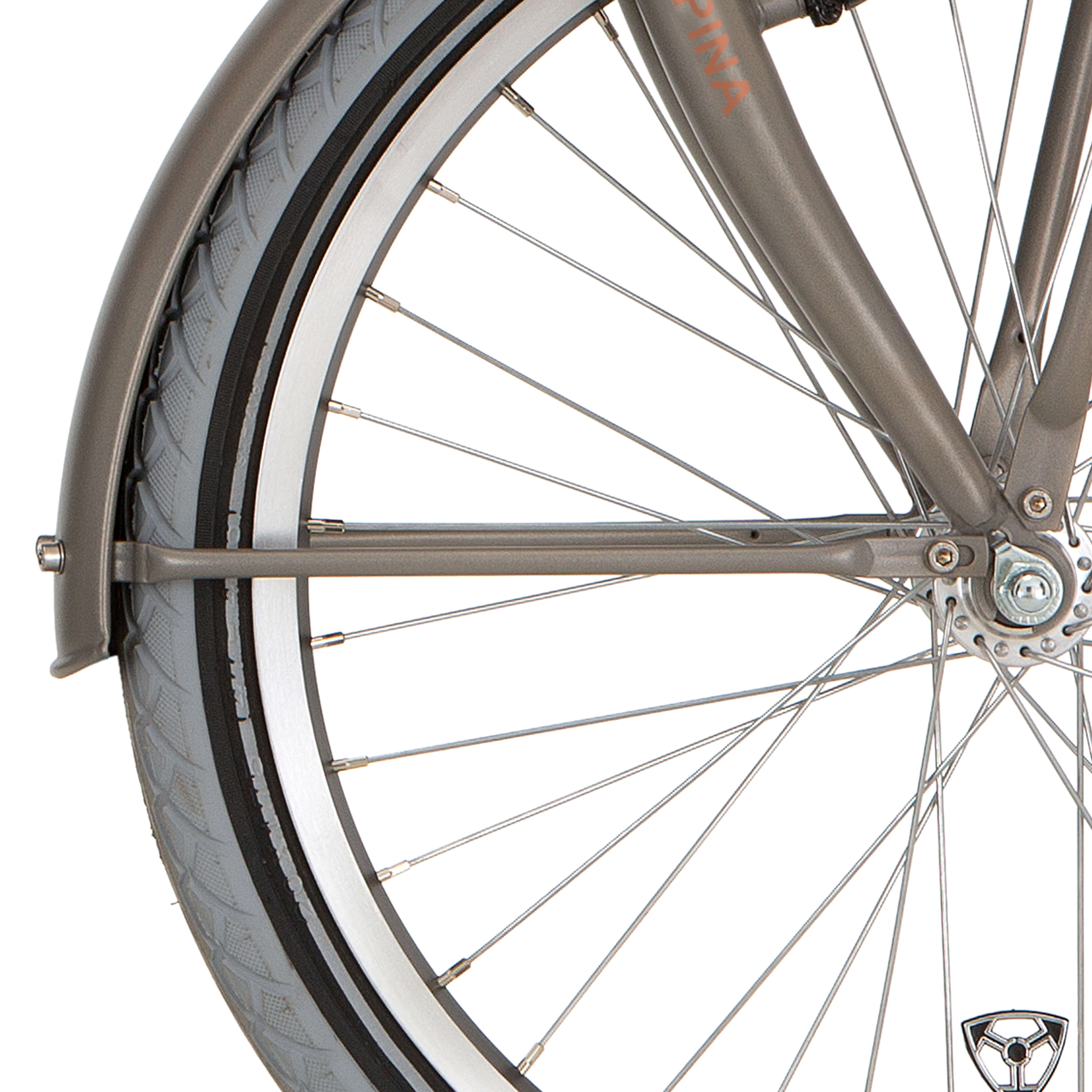 Alpina spatbordstang set 20 Cargo vintage gold matt - AE-trading