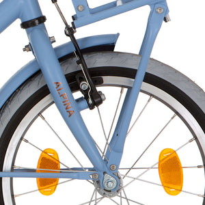 Alpina voorvork 16 Cargo M provence blue matt - AE-trading