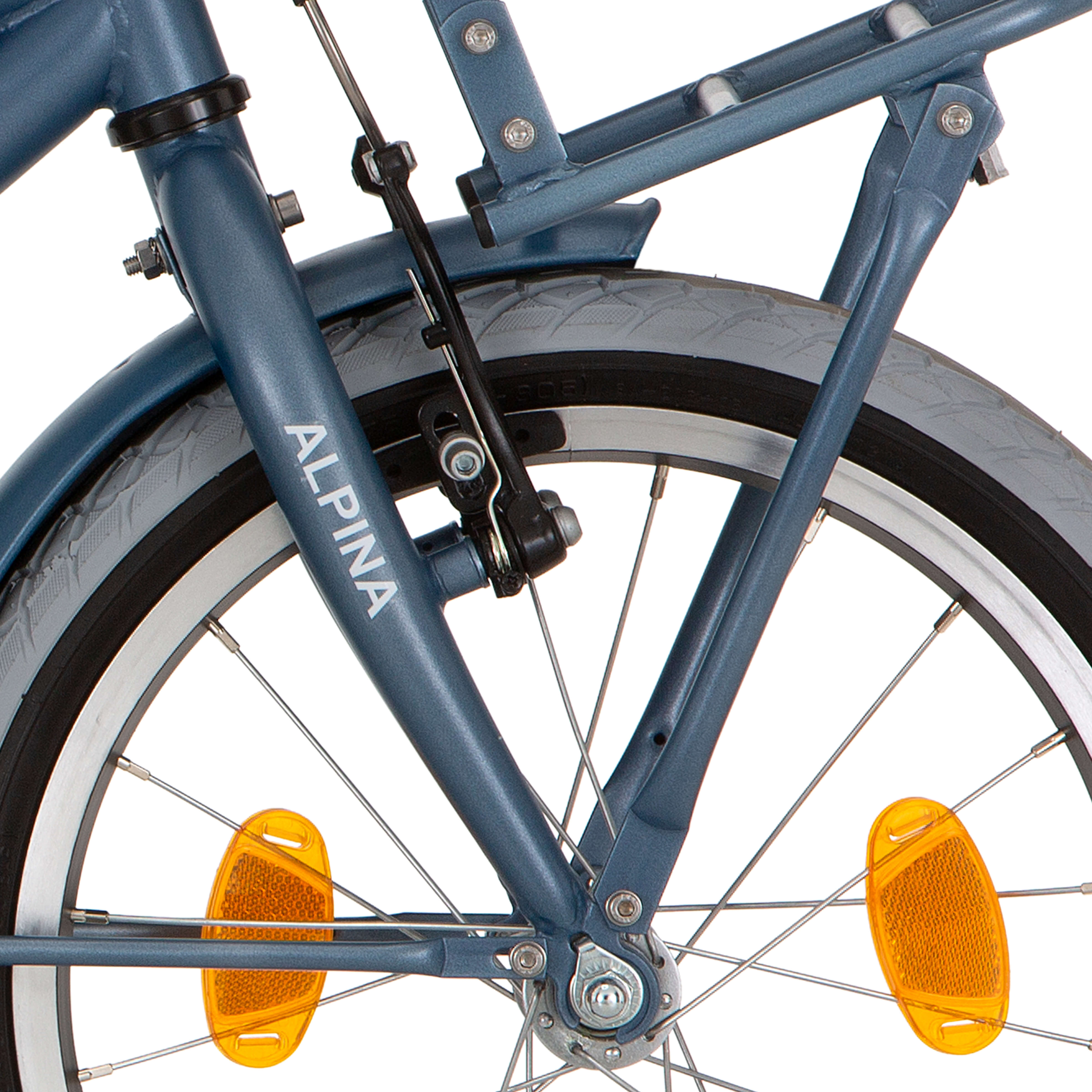 Alpina voorvork 18 Cargo J vintage blue matt - AE-trading