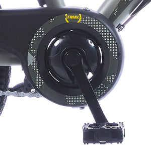 Alpina crankstel 36t 127 mat zwart met disc - AE-trading