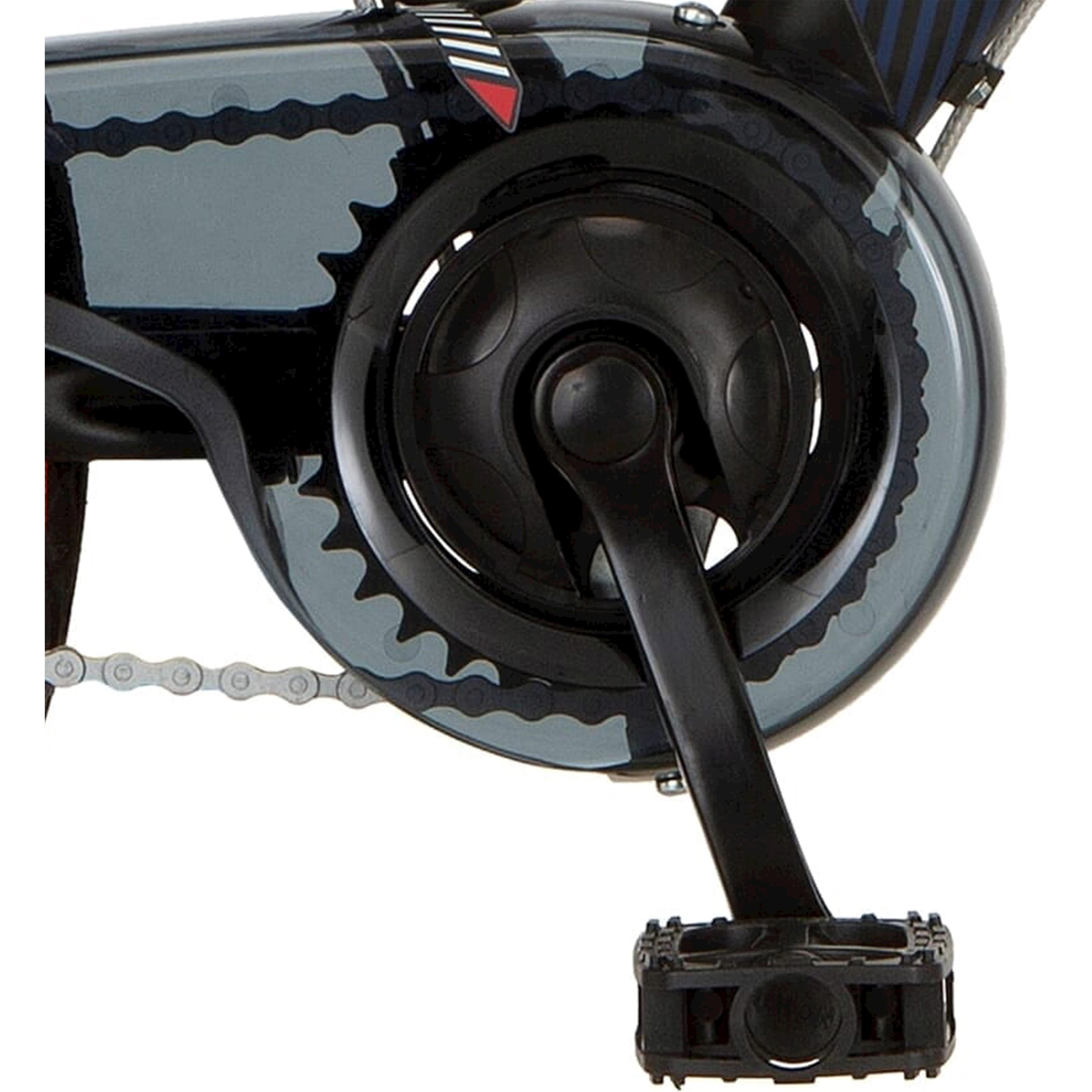 Alpina crankstel 36t 127 mat zwart met disc - AE-trading