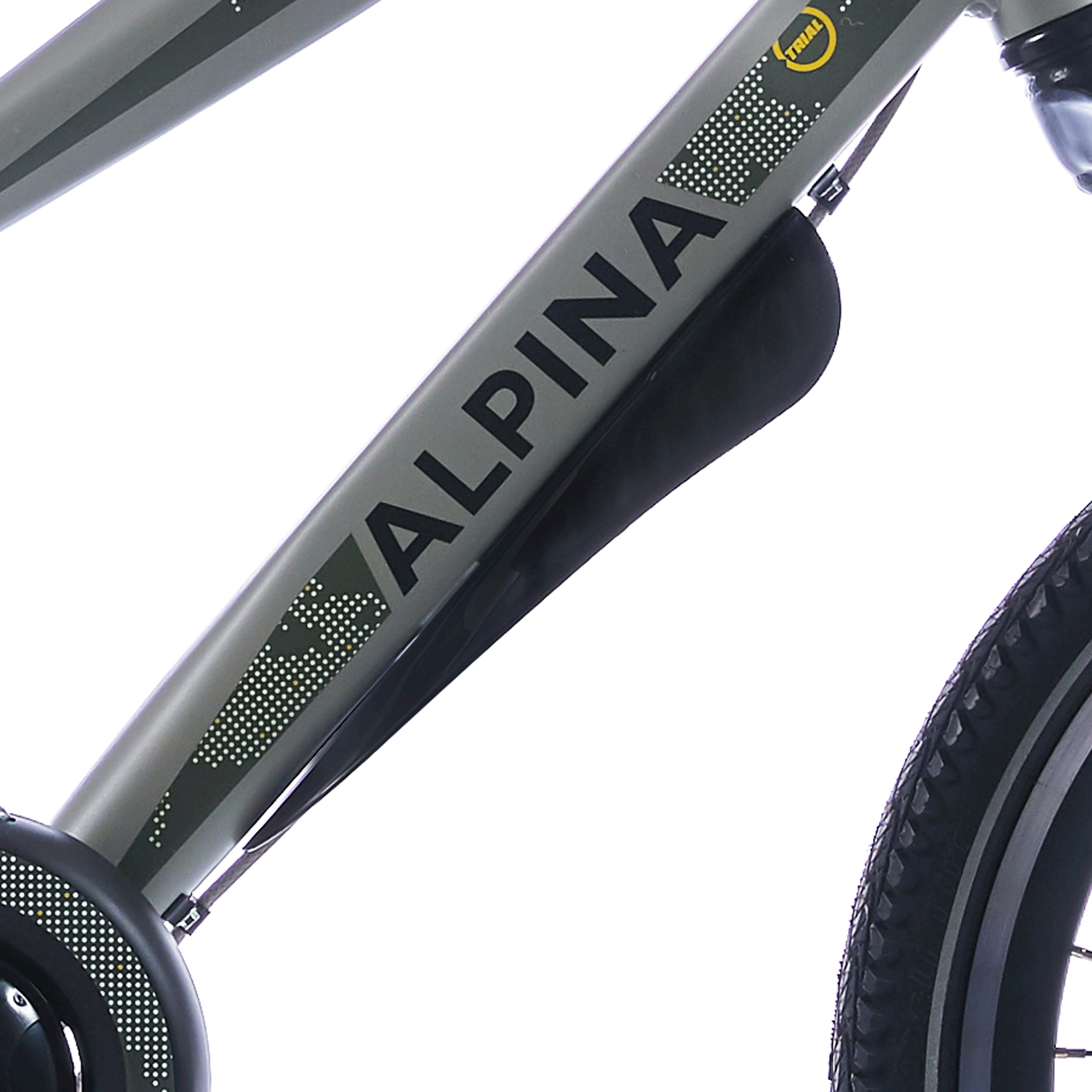 Alpina spatbord set Trail 20-22 pvc black - AE-trading