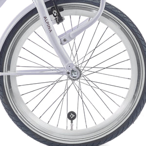 Alpina voorwiel 20 HLQC Ocean/Clubb zilver zink spk - AE-trading