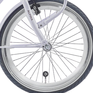 Alpina voorwiel 22 HLQC Ocean/Clubb zilver zink spk - AE-trading