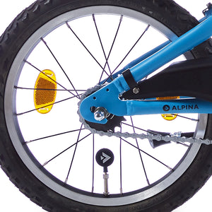 Alpina achterwiel 16 HLQ-10A-1 zwart zw spk - AE-trading