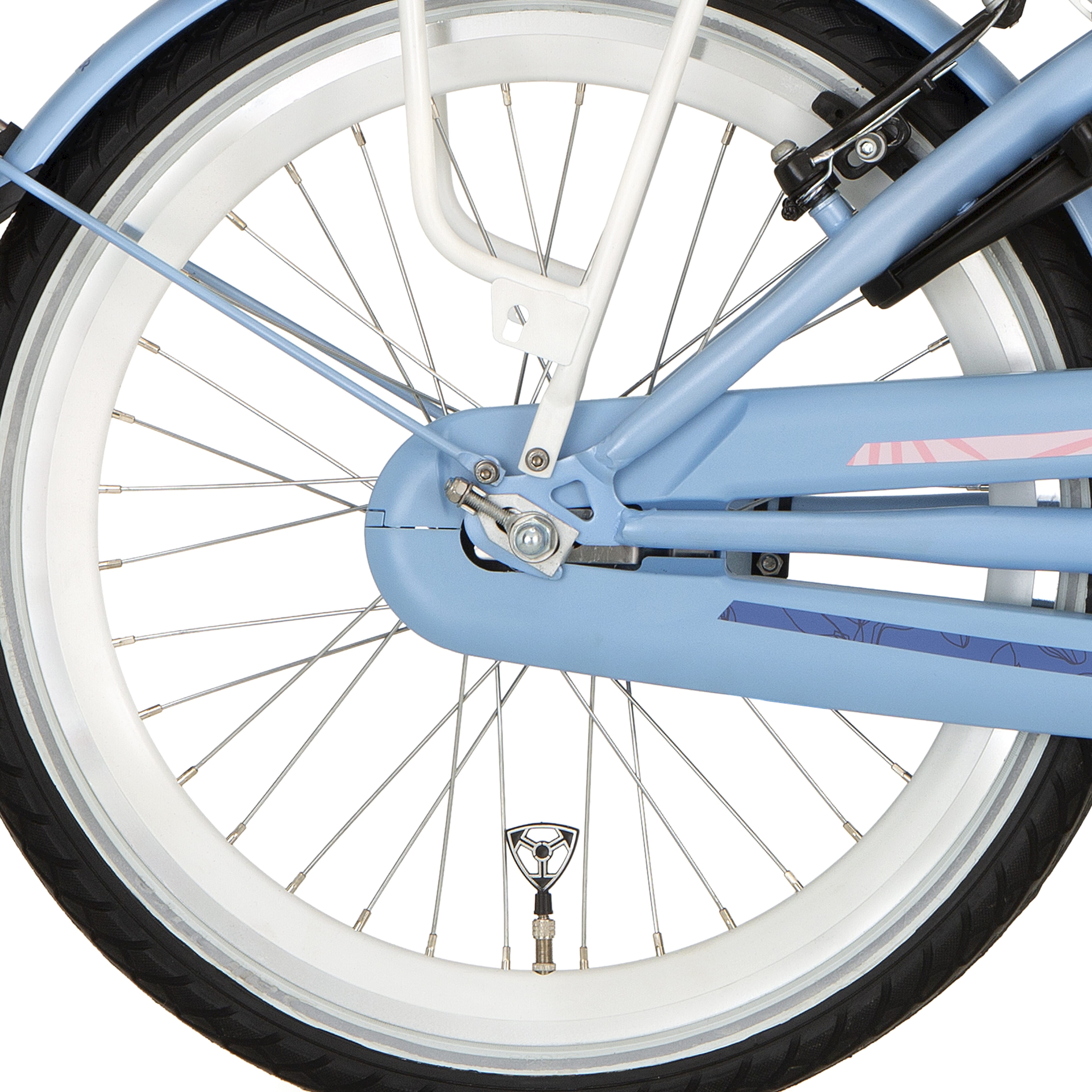 Alpina achterwiel 20 HLQC Girlpower white zink spk - AE-trading