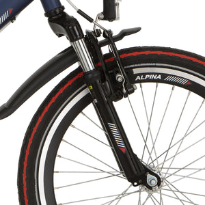 Alpina voorvork 22 Yabber susp Black - AE-trading