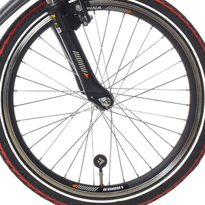 Alpina voorwiel 16 HLQ-10A-1 black matt cnc zink spk - AE-trading