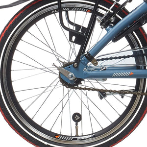 Alpina achterwiel 18 HLQ-10A-1 black matt cnc zink spk - AE-trading