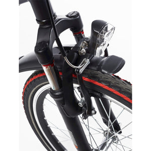 Alpina voorvork 20 Yabber susp black matt - AE-trading