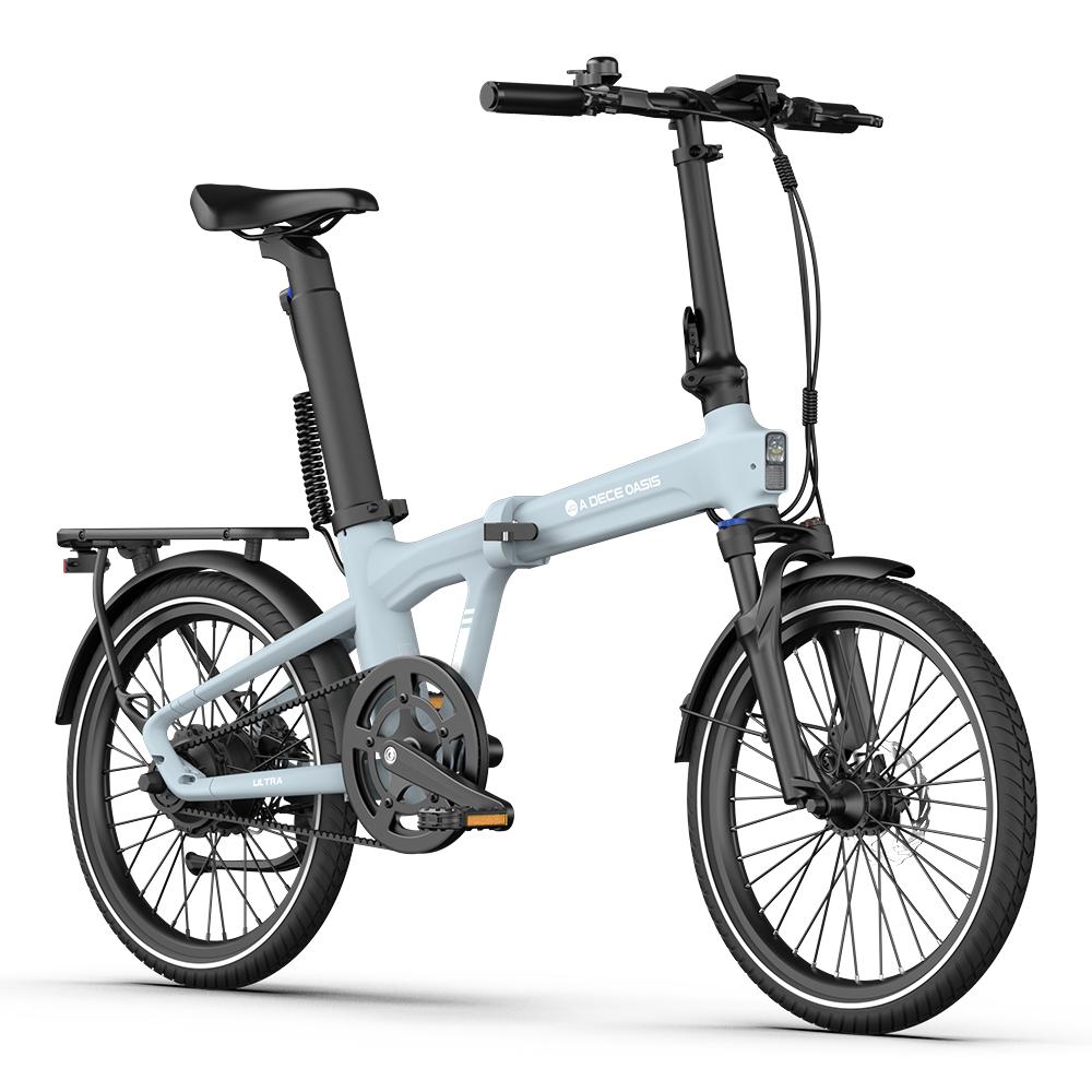 ADO Air 20 Ultra Elektrische Vouwfiets - Lichtblauw - AE-trading