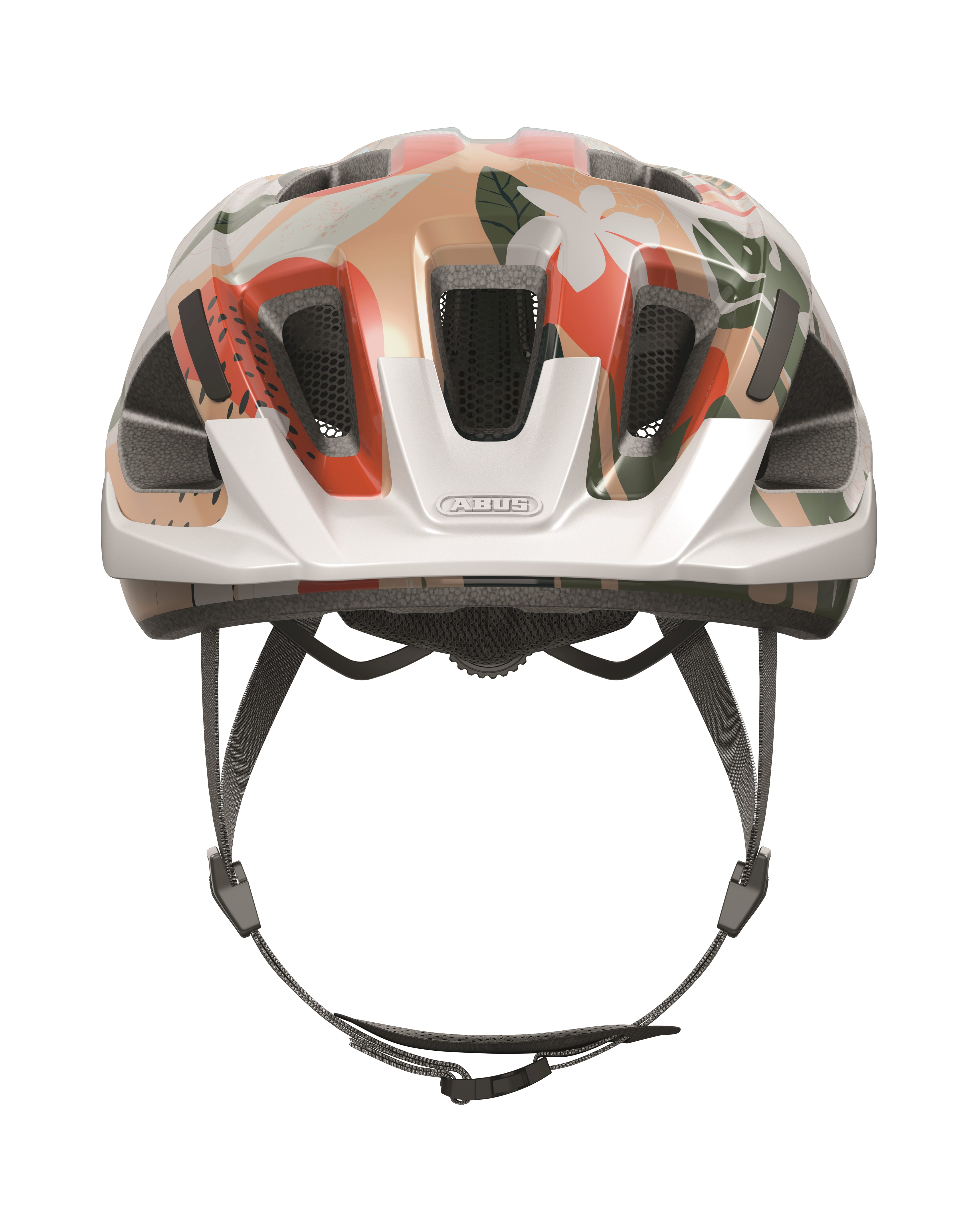 Abus helm Aduro 3.0 orange palm M 52-58cm - AE-trading