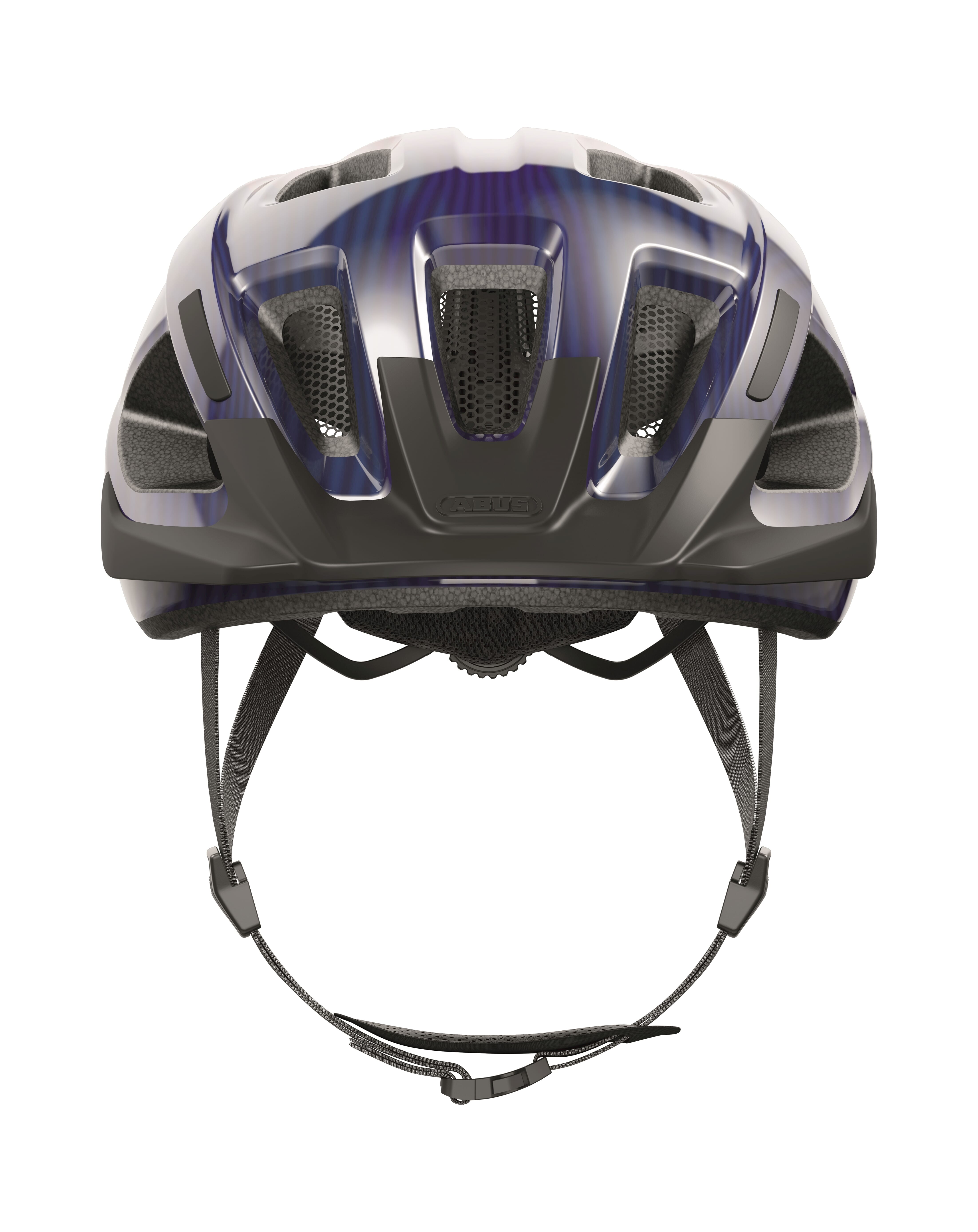 Abus helm Aduro 3.0 purple waves M 52-58cm - AE-trading